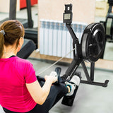 Air Rowing Machine Indoor Rower Premium Fitness Equipment - Front View