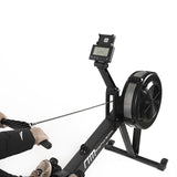 Air Rowing Machine Indoor Rower Premium Fitness Equipment - Top-Down View