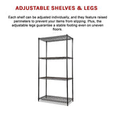 Modular Wire Storage Shelf 1200 x 450 x 1800mm Steel Shelving