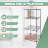 Modular Wire Storage Shelf 600 x 600 x 1800mm Steel Shelving