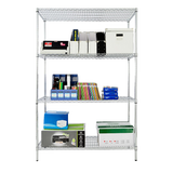 Modular Wire Storage Shelf 1200 x 600 x 1800mm Steel Shelving