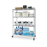 Modular Wire Storage Shelf 1500 x 350 x 1800mm Steel Shelving