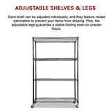 Modular Wire Storage Shelf 1500 x 350 x 1800mm Steel Shelving