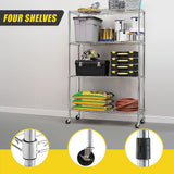 Modular Wire Storage Shelf 900 x 450 x 1800mm Steel Shelving