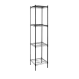 Modular Wire Storage Shelf 350 x 350 x 1800mm Steel Shelving