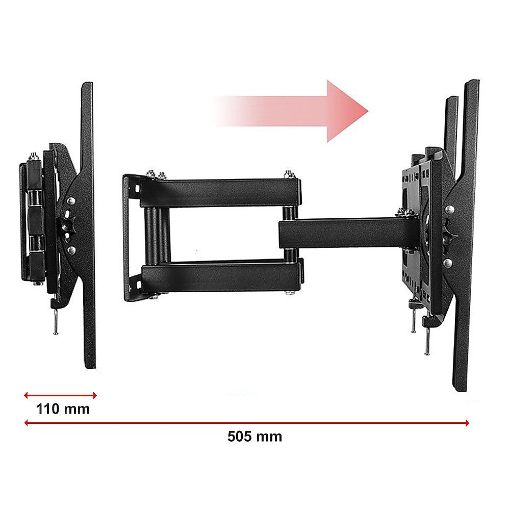 TV Bracket Wall Mount 32-70in Full Motion Swivel LCD LED