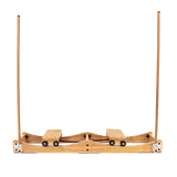 Ski Machine W/ Handrails - Close-Up Angle