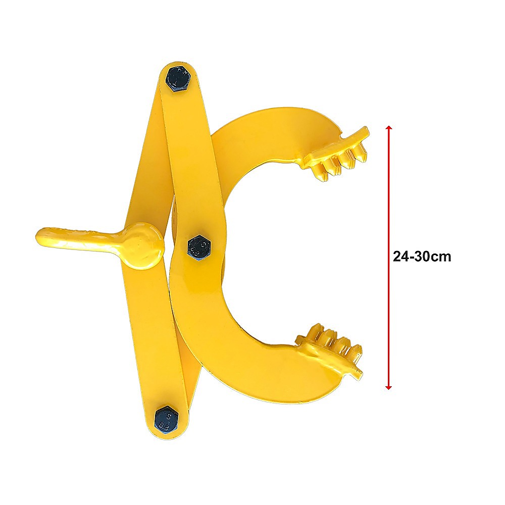 Steel Single Scissor Pallet Puller Clamp 1 Ton Capacity Pallet Grabber