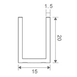 110cm Wall to Wall Frameless Shower Screen with White Channel and SS Hinges , Round Knob Handle