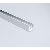 110x100cm Corner Frameless Shower Screen with Chrome Channel and SS Hinges, Square Knob Handle