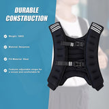 10KG Weighted Vest Top Gym Exercise Fitness Strength Sports Training Weight Loss - Extra Image