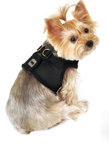 Vest Harness Pet Dog-Cat Step-in Velcro and Buckle Attachments - Moondidley Pets X-Small Light Blue