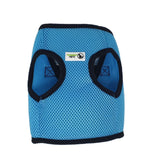 Vest Harness Pet Dog-Cat Step-in Velcro and Buckle Attachments - Moondidley Pets X-Small Light Blue