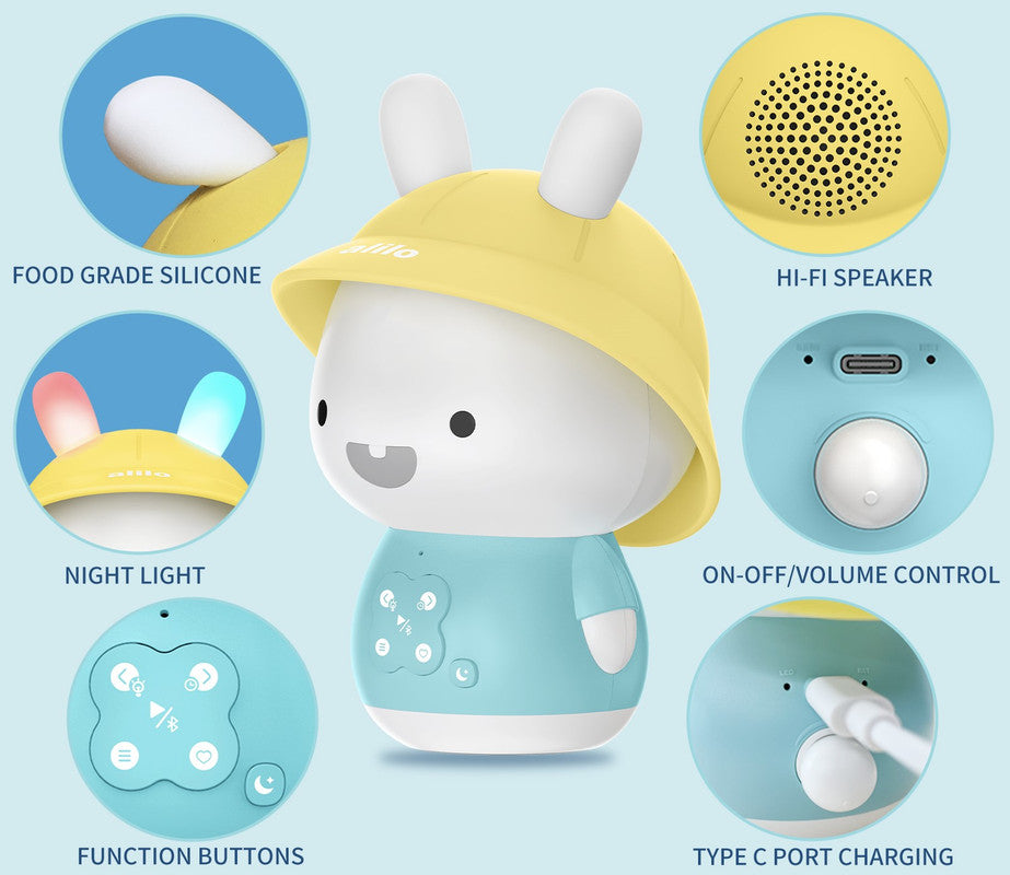 Interactive Alilo G9S+ Baby Bunny Storyteller and Sleep Companion