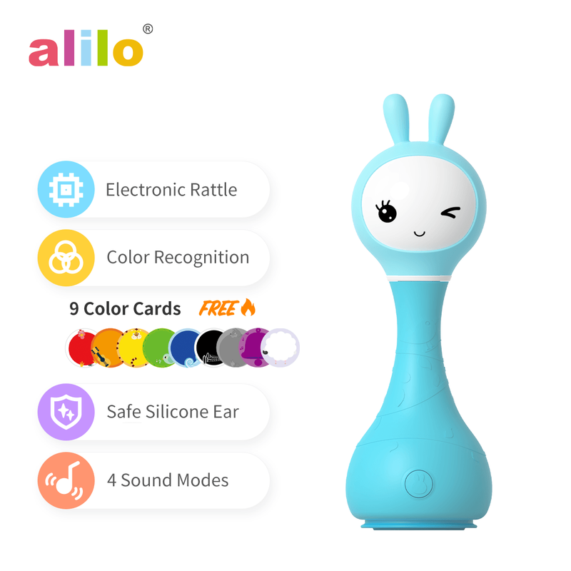 Alilo Smarty Rattle R1 Aqua