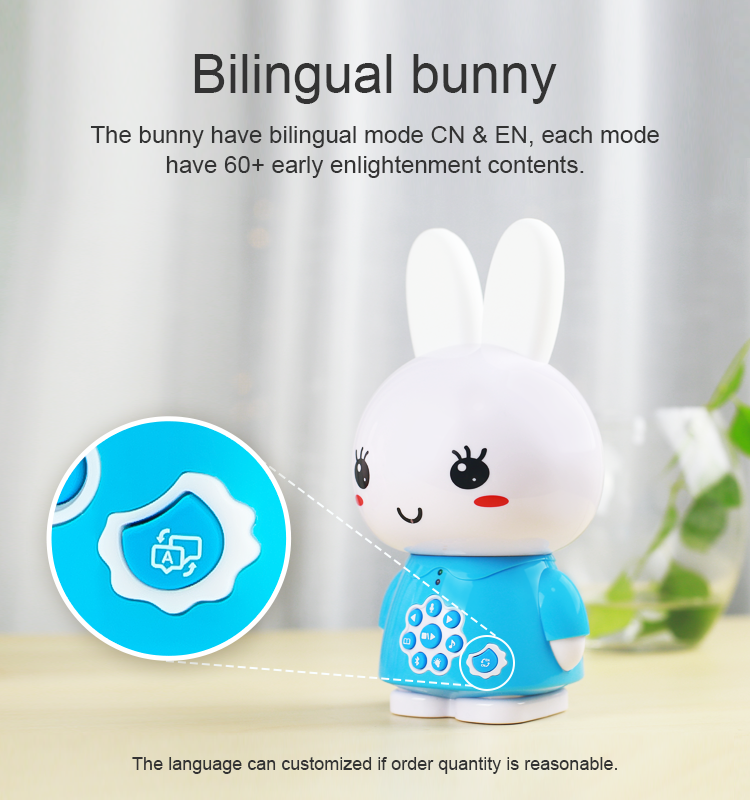 Alilo Bilingual Learning Bunny G6+ Pink (Chinese/English)