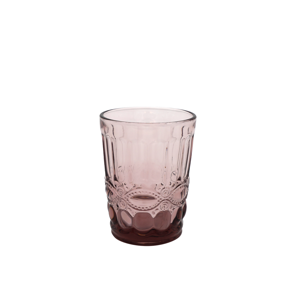 Faubourg Textured Glass Tumbler - 250ml Purple