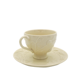 Faubourg Rose Embossed Cup and Saucer - 250ml - Rear View