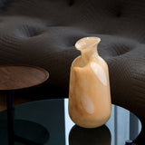 Mila Large Sandblasted Glass Vase