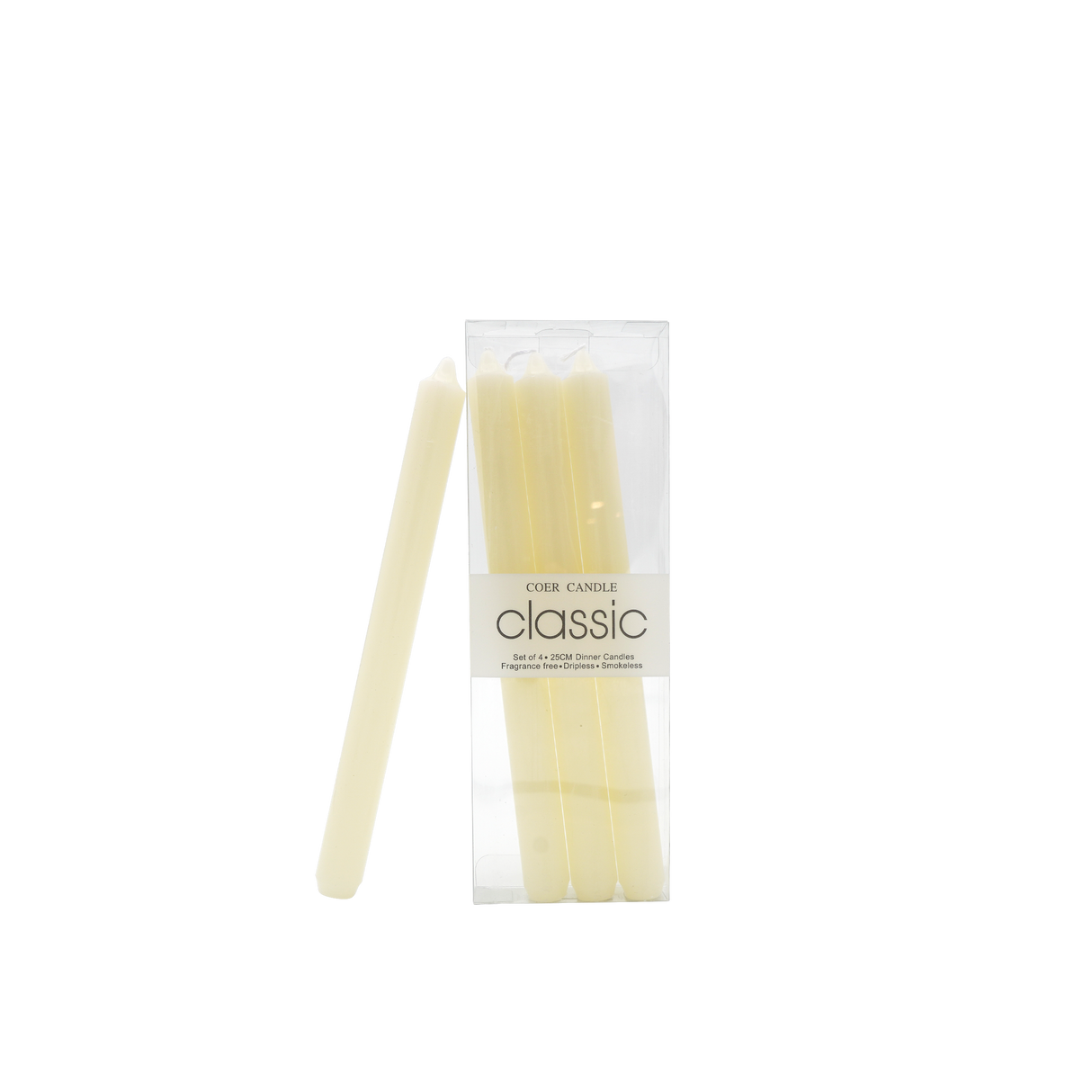 Iconic Candles white flat