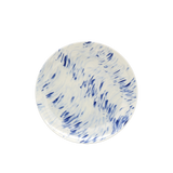 Ceramic Cobalt Blue Ocean Wave Dinner Plate