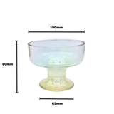 Authur Dessert Glass Bowl - 200ml iridescent - Side View