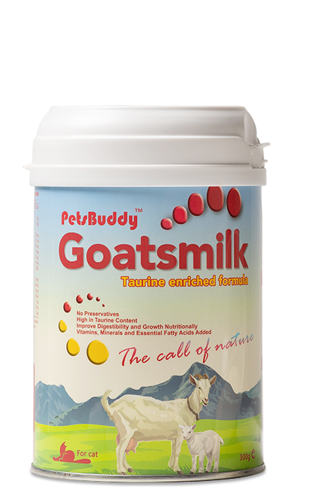 PetsBuddy Goatmilk Taurine Enriched Formula For Cats 300g