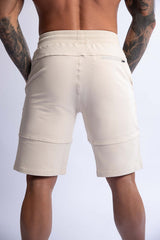 HARD HITTERS SLIM FIT TERRY SHORTS BEIGE LARGE