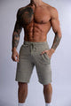 HARD HITTERS SLIM FIT TERRY SHORTS SAGE SMALL