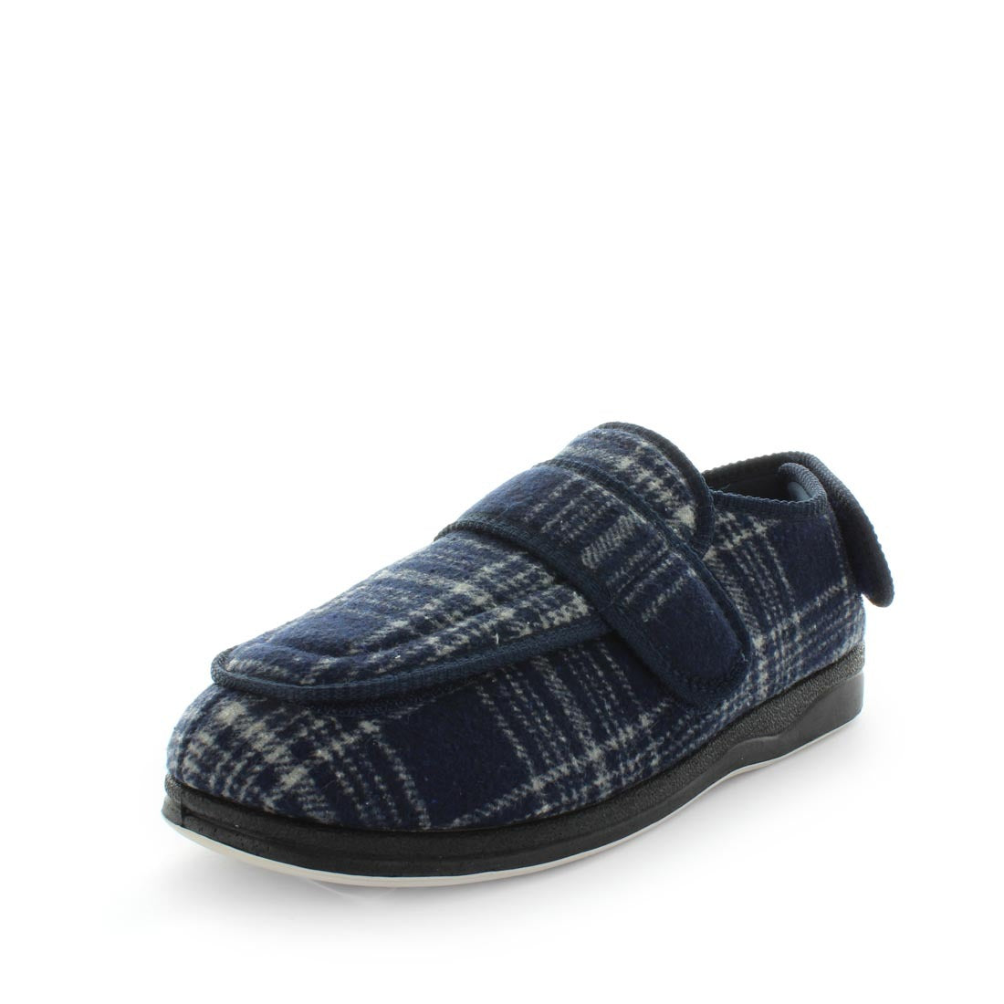 Panda EDISON Slippers Uggs Navy/Blue Check Shoe 12