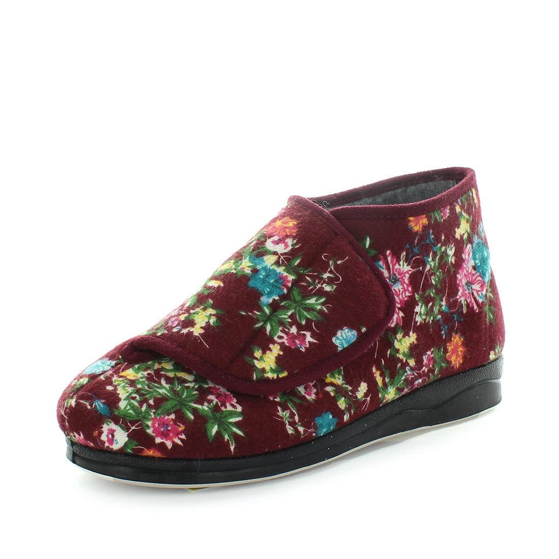 Panda PEFRAN Slippers Uggs Burgundy Floral Shoe 9