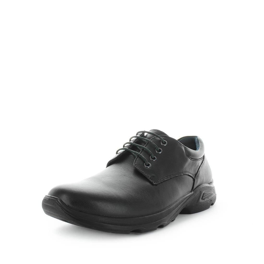 WILDE SCHOOL Boy's JAG2 School Black Shoe 45EU