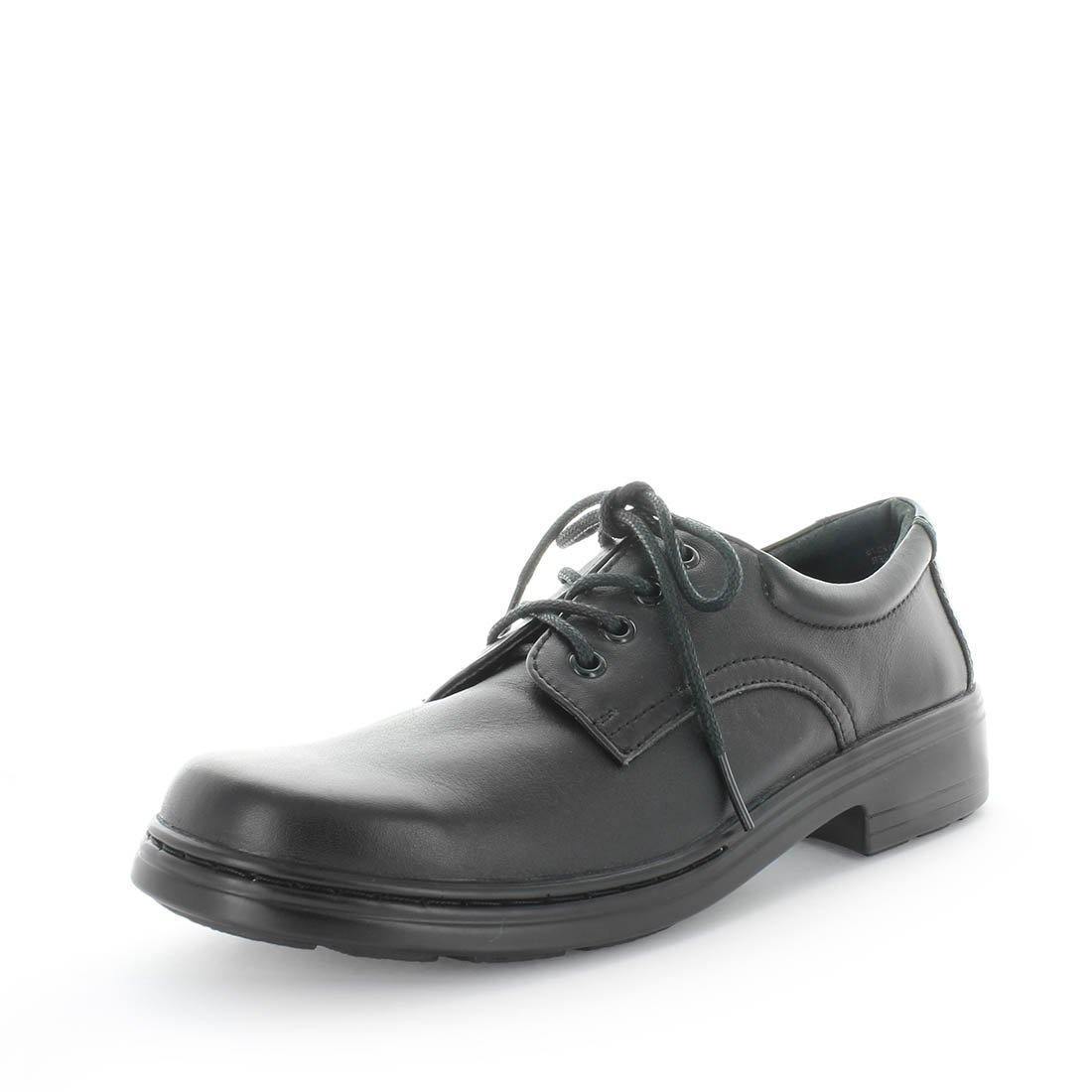 WILDE SCHOOL Girl's JESMY School Black Smooth Shoe 10US