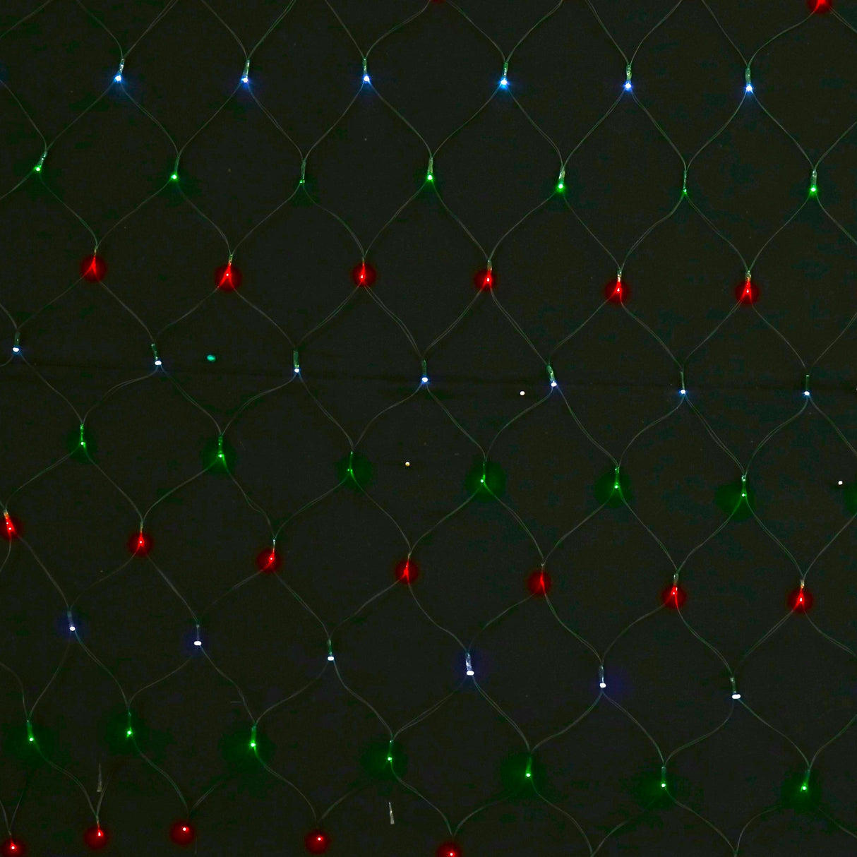 150 LED Solar Decorative Net Lights - 4 Color Options for Festive Occasions