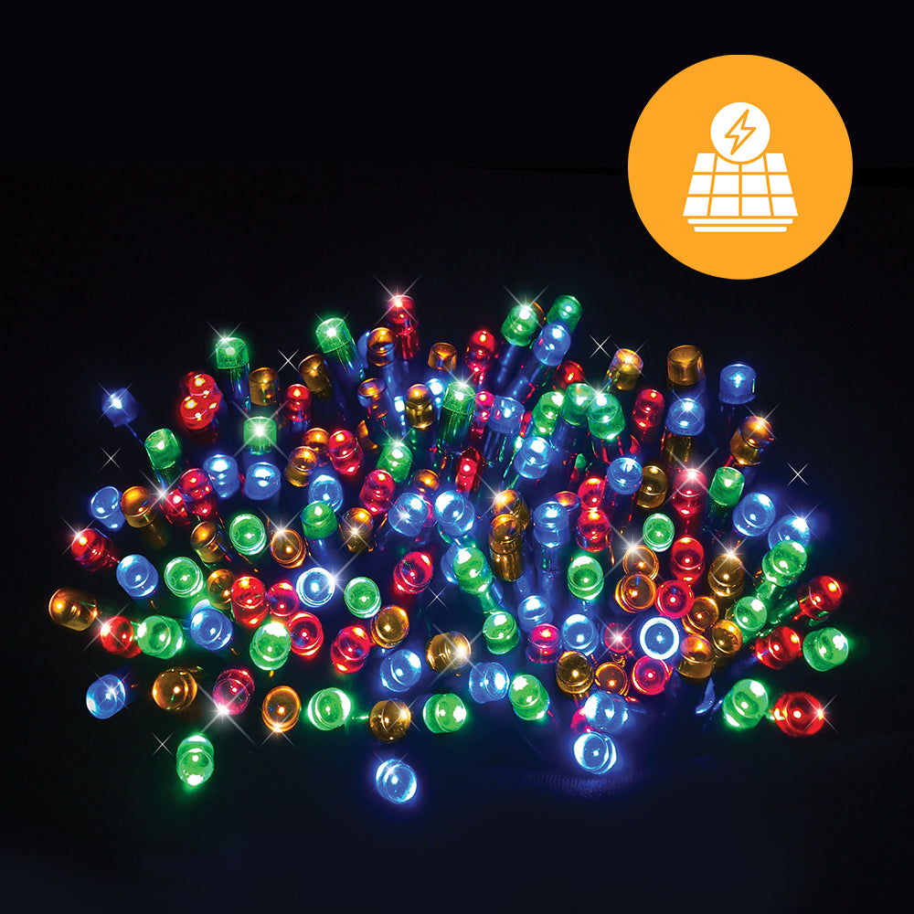 Magical 1000 LED Solar Fairy Lights - Choose from Three Beautiful Colors!