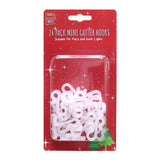 Mini Christmas Light Gutter Hooks - 24 Pack - Front View