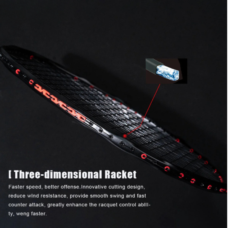 NNEOBA Wave Legal Performance Badminton Racket