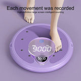 NNEOBA Digital Waist Twisting Exercise Disc for Cardio Fitness - Rear View