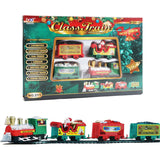 Deluxe Holiday Electric Train Set with Santa