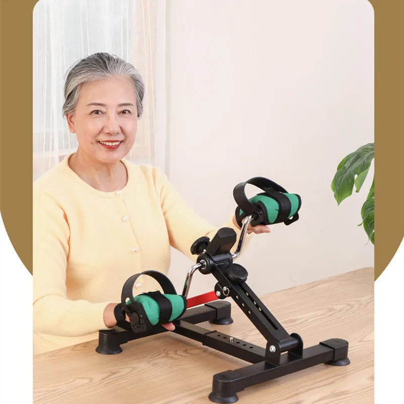 Compact Foldable Indoor Exercise Bike for Fitness and Rehabilitation