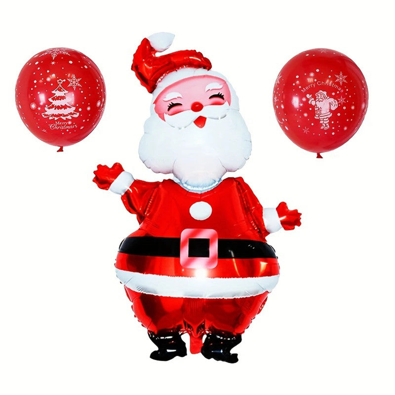 Giant Santa Claus Foil Balloon for Holiday Cheer