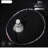 NNEOBA Elite Carbon Badminton Racket - Advanced Performance Up to 35 lbs