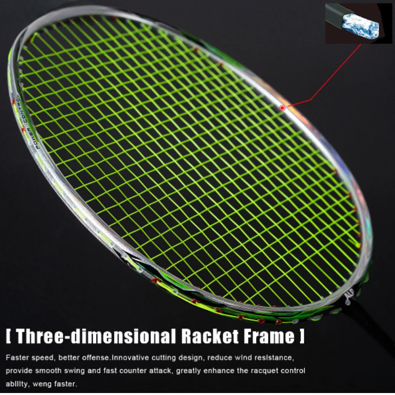 NNEOBA T800 72g Carbon Fiber Badminton Racket for Enhanced Performance