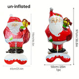 Giant Santa Claus Foil Balloon for Festive Celebrations