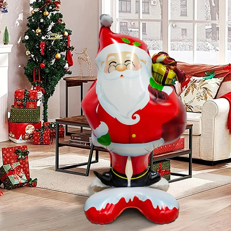 Giant Santa Claus Foil Balloon for Festive Celebrations