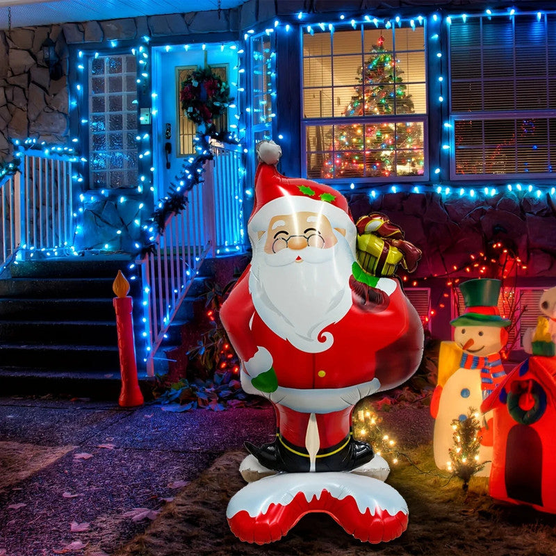 Giant Santa Claus Foil Balloon for Festive Celebrations