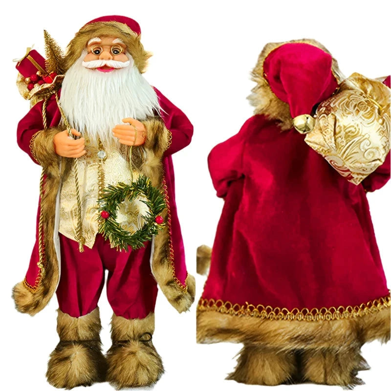 Festive 30cm Santa Claus Holiday Doll