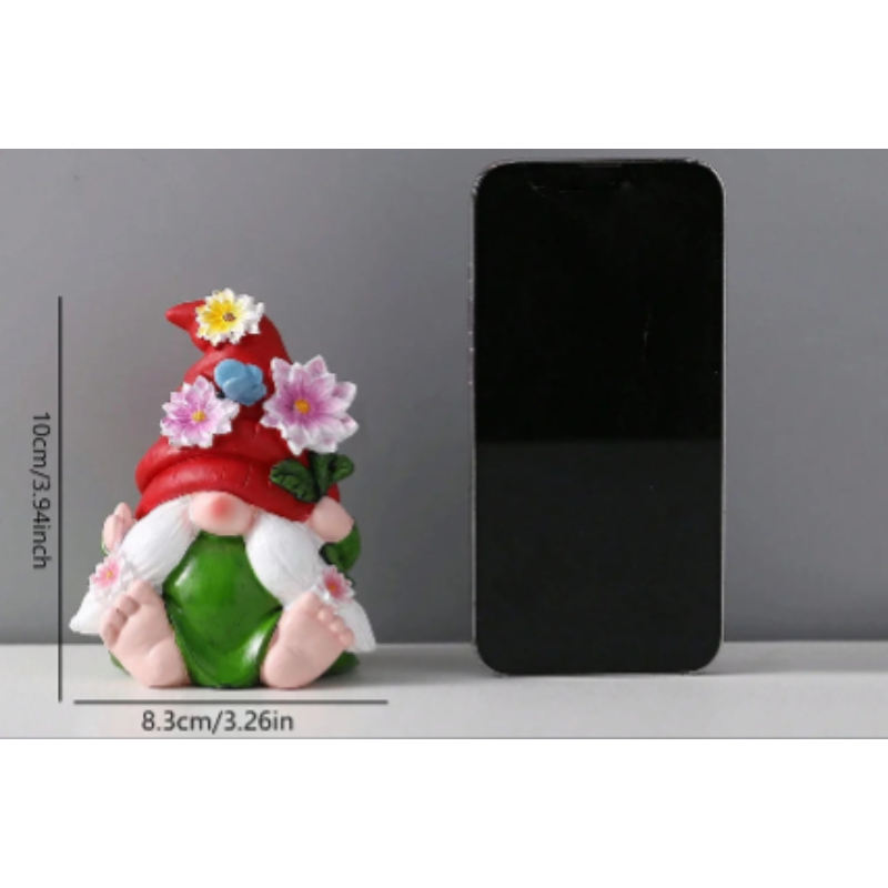 Charming Elf Dwarf Resin Garden Statue