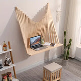 Wall-Mounted Space-Saving Folding Table with Creative Design