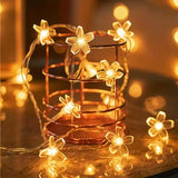 Magical Cherry Blossom LED String Lights (19.68Ft/6M, 40 Fairy Lights)